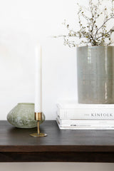 Antique Brass Candle Holders