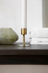 Antique Brass Candle Holders